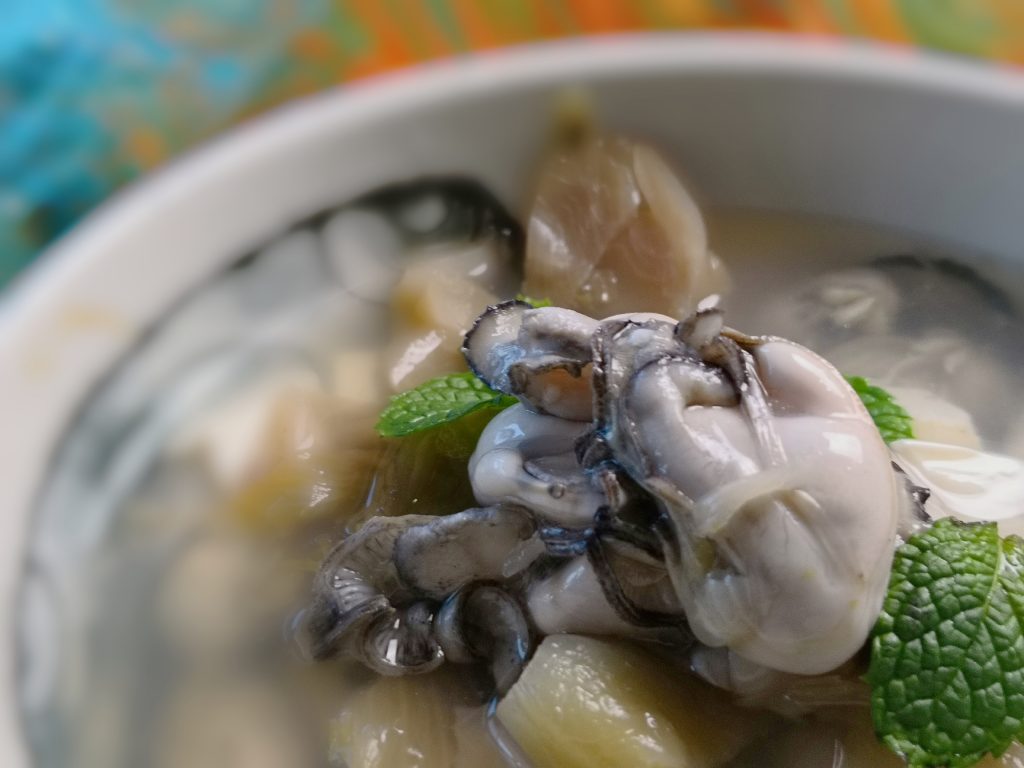 鮮蚵豆腐湯 舒肥版