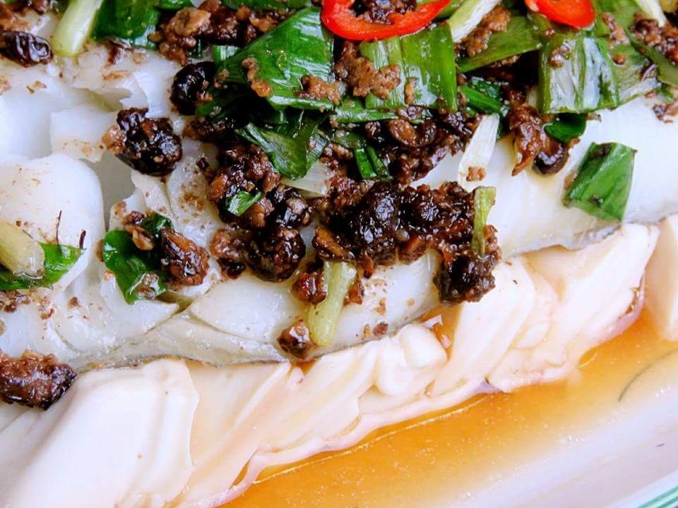 低溫慢蒸豆豉扁鱈 低溫蒸魚