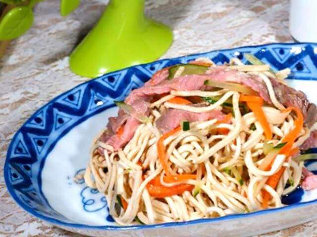涼拌牛肉干絲